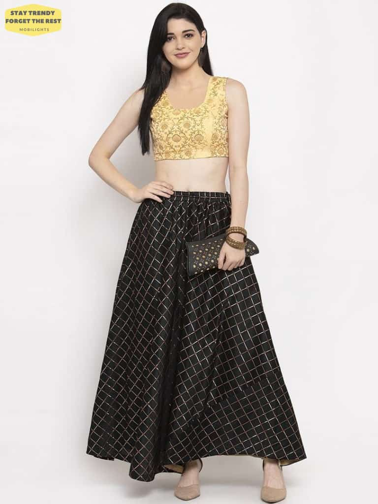 Indian Long Skirts: Black Checked Flared Maxi Skirt  
👉mobilights.com/products/india… 😍

#indianclothing #indianstyle #indianculture #ethniclongskirt #indianethnicwear #indianfashion #ethnicprint #longskirt #ethnicoutfit
#indian #indiandress #ethnicclothes #indianoutfit #outfitinsp...