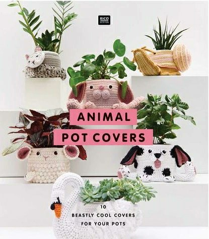We are loving this amazing NEW Book from Rico 😍 Rico Crochet Animal Pot Holders 10 fabulous animal designs #thelostsheepwoolshop #rico #rico_design #ricocrochet #ricocrochetanimalpotholder #ricobook #crochet #crochetpotholder #crochetanimalpotholder #potholder #animalpotcover