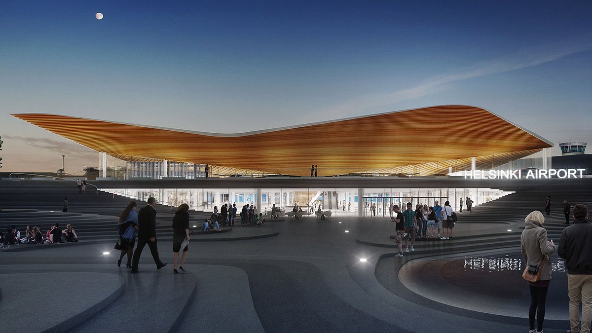 First stage of Helsinki Airport’s T2 redevelopment to open in December https://t.co/HpS2Ww0LEn @HelsinkiAirport

