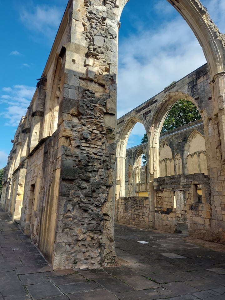 Greyfriars - the remains of an early Tudor friary in Gloucester. #FilmGloucester <a href="/VisitGloucester/">Visit Gloucester</a>