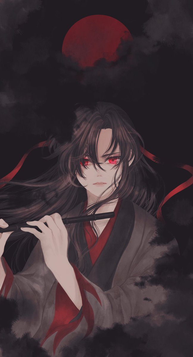 「夷陵老祖

※クリック推奨
 #魔道祖師 」|丑山 雨のイラスト