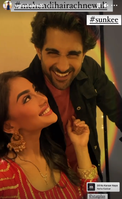 mitwa_mir's tweet photo. Ngl Sayli &amp; Kush are very cute OFF-SCREEN
Sirf #SunKee ko hi saha nahi jaata🙄 #MehndiHaiRachneWaali https://t.co/42qsqoiM4F