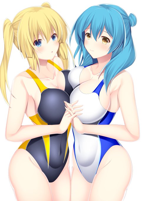 skeb納品しました
バトルガールハイスクールから競泳水着コスでの
煌上花音と国枝詩穂のリクエスト
ありがとうございました! 