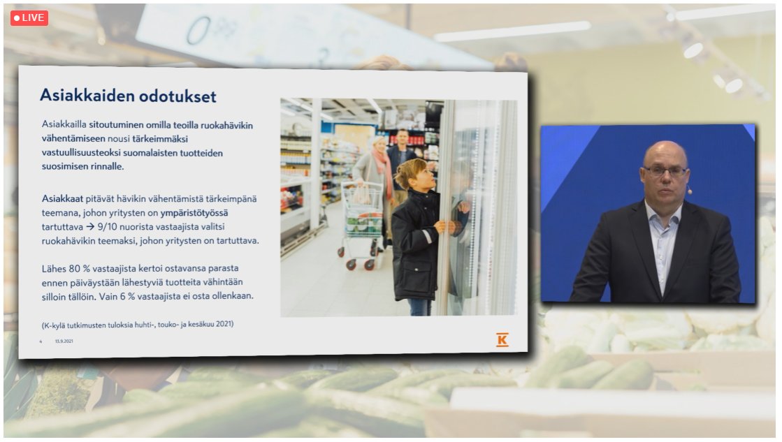 Keskon <a href="/AkseliAri/">Ari Akseli</a>'a lainaten: Mikään ei ole niin ikävää kuin se, että koko ruokaketjussa tehty työ menee hävikkinä hukkaan. Vähennetään kaikki yhdessä hävikkiä! #hävikkiteot #hävikkiviikko