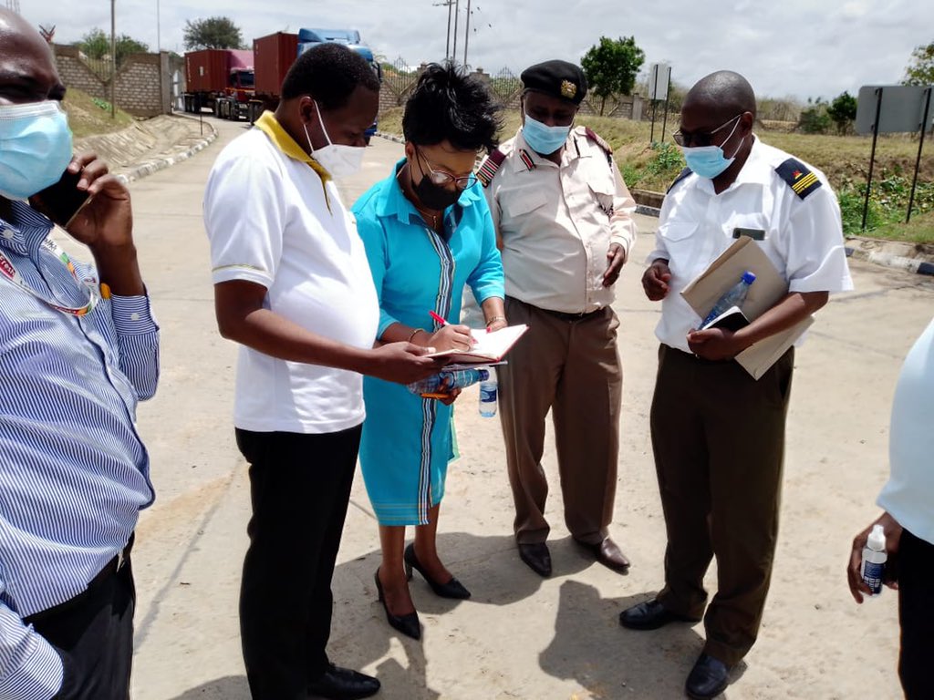 Visited lunga lunga boarder.livestock holding facility needs attention.