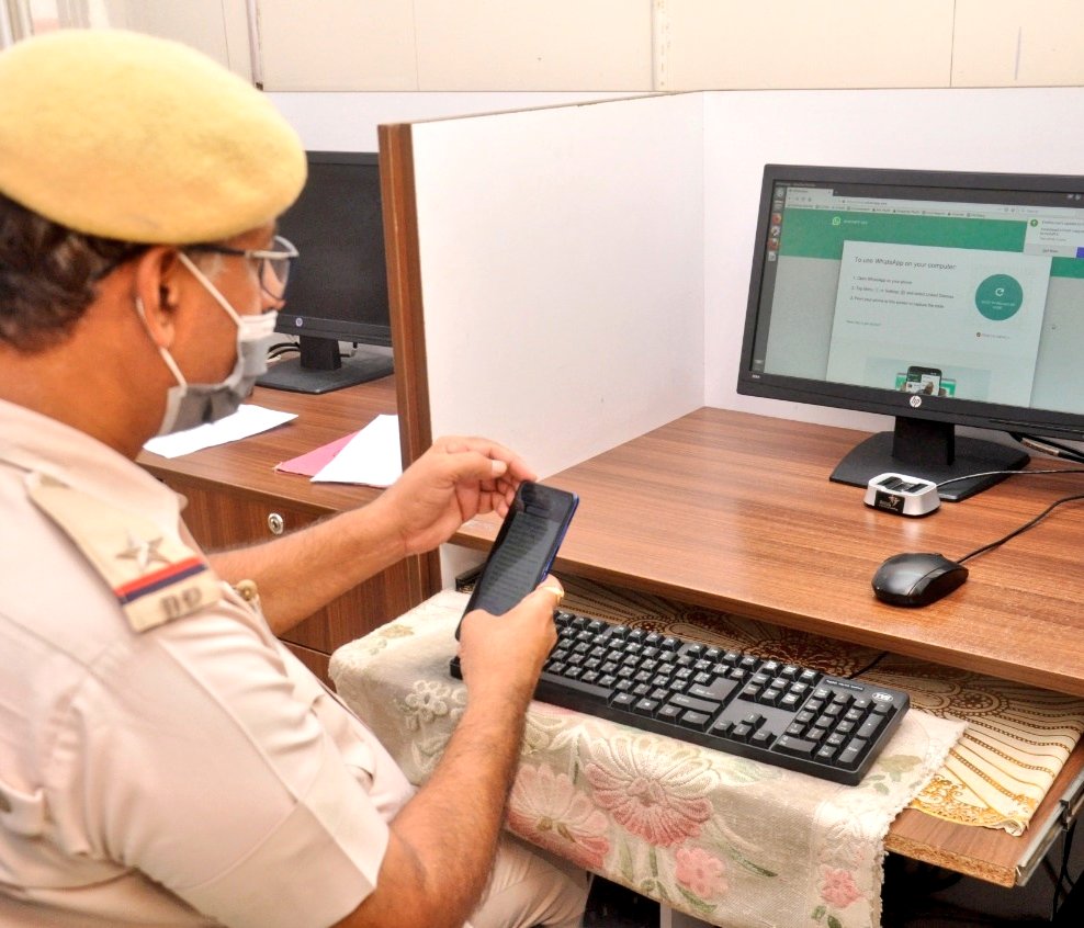 Delhi Police tweet media