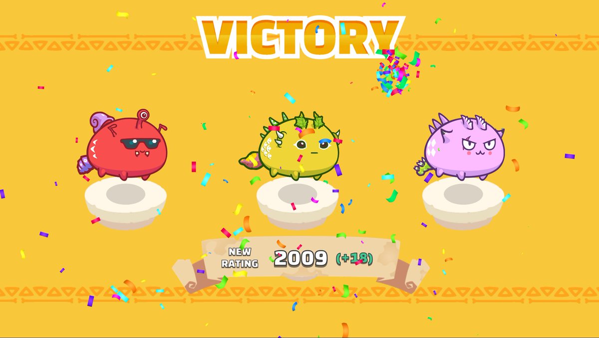 Hey_Hedgehog's tweet photo. That feeling when you finally reach and make it into the 2000 MMR club! Hedgehog army, we are in there! @AxieInfinity #AxieInfinity https://t.co/Pn9ukuAE2H