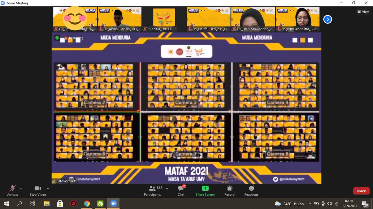 sofiimirand's tweet photo. Semangat matafnyaa temen2, jgn lupa tugasnyaa dikerjainn (kita bisa jika bersama) wkwk 🤣🤙🏻

#MATAFUMY2021
#MATAFumypecahkanMURI 
#MudaMendunia https://t.co/7qGQjCZAy0