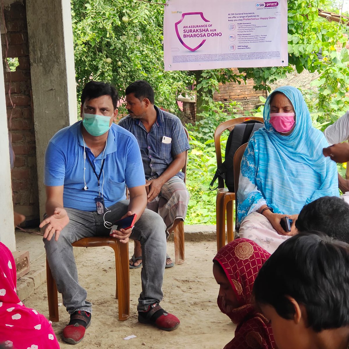 SahiPay's tweet photo. SahiPay WB team organized an Insurance Awareness and sourcing camp in Malda Kalichak for Women Customers on 11 th Sep 2021.
#sahipay #absahipaykaregaindia #integrated #platform #insurance #financialservices #transactions #payments #loans #aeps #valueaddedservices #billpayments https://t.co/1qMX1L6Mxl