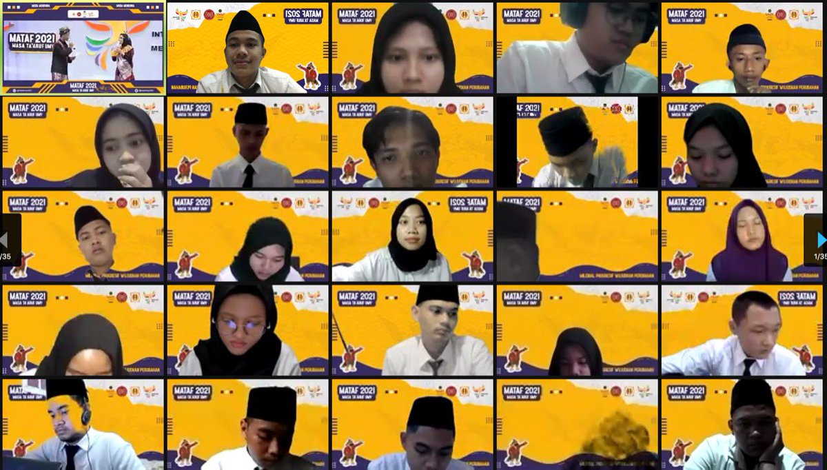 dimpsy_24's tweet photo. pembicara sangat menginspiratif sekali @UMYogya #MatafUMY2021 #MudaMendunia #MATAFumypecahkanMURI https://t.co/VJPGhiQWwv