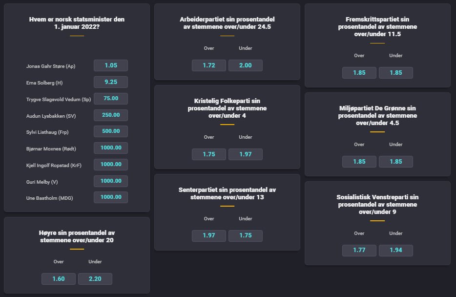 VALGDAG 🔥 

Hvem er norsk statsminister etter nyttår? 🧑🏼👱🏻‍♂️🧑🏻‍🦲

✅ Følg oss
✅ 🔁 + ♥️
✅ Hvem vinner valget?

1000kr #oddsbonus deles ut til tre heldige med riktig svar 🤑😍

#valg2021 #nrkvalg #valg21