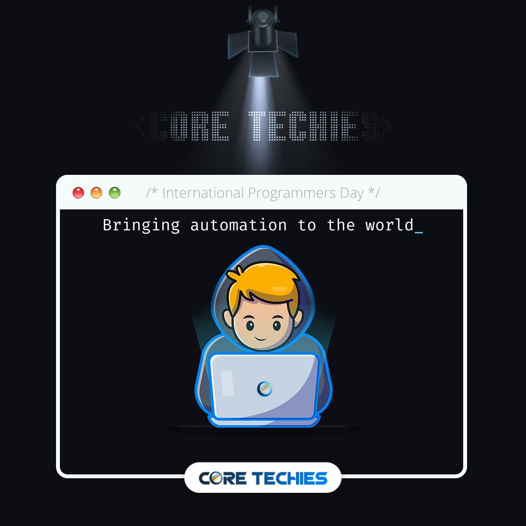 CoreTechies's tweet image. Happy Programmers Day to all the programmers around the globe.
#CoreTechies #develpers #iosdevelopment #mobileappdevelopment #startupidea #marketing #developerlife #InternationalProgrammersDay