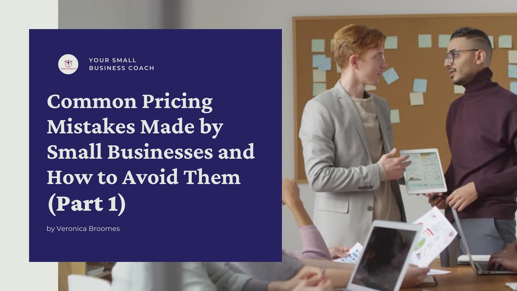 Want to know how to avoid pricing mistakes common to small business owners? Watch the first part of this information series on our Youtube channel! 
Link: youtu.be/fAzSYycWSvo

#pricingmistakes #smallbusiness #youtube
#yoursmallbizcoach #businesscoaching #businesscoach