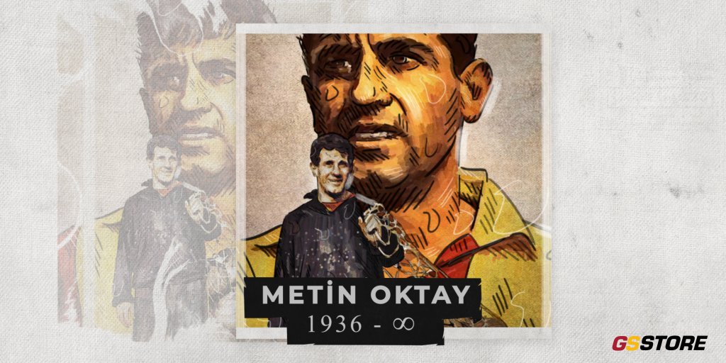 GSStore's tweet photo. Galatasarayımızın efsanesi, Türk futbolunun taçsız kralı Metin Oktay’ı vefatının 30. yılında saygı ve rahmetle anıyoruz.
#MetinOktay #TaçsızKral https://t.co/dZl4vabSy9