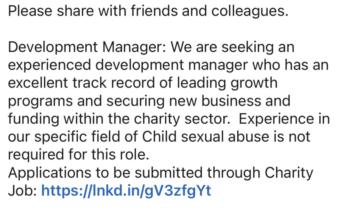 DEVELOPMENT MANAGER ROLE lnkd.in/gV3zfgYt