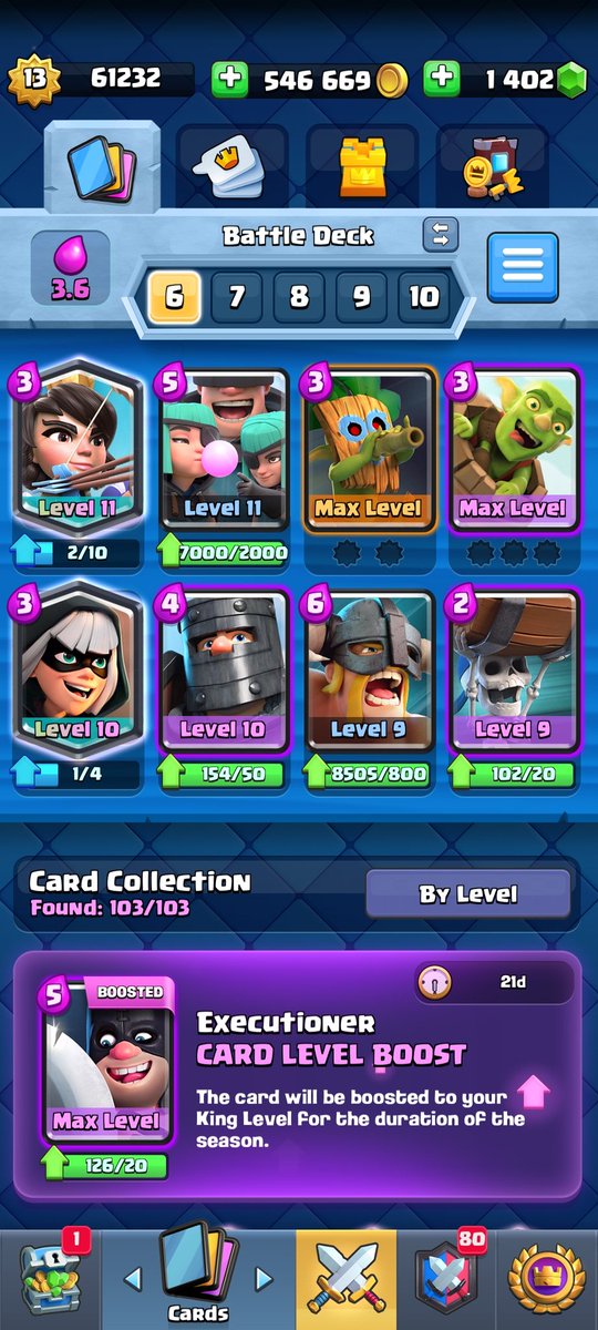 warmrook's tweet photo. @nyr_cr I'm using this no spell logbait, solid deck this meta https://t.co/E9Wc6LeMgX