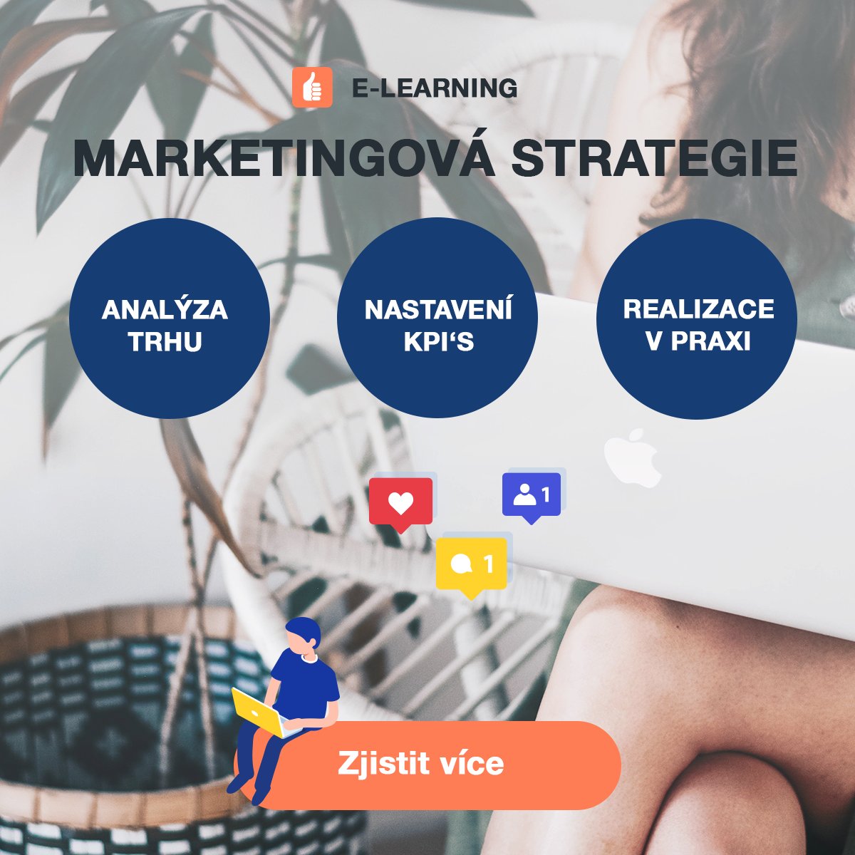 💡Přemýšlíte, jak nastavit pro svůj byznys marketingovou strategii? 🚀 👉🏼  Začněte studovat kdykoliv a kdekoliv s naším novým e-learningem: Marketingová strategie s Martinem Přinosilem. 💻 ✔️ bit.ly/Marketingova_s…