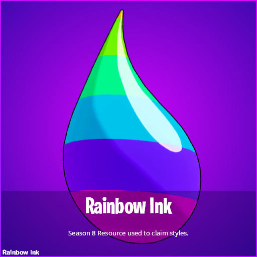 Rainbow Ink in Fortnite Season 8