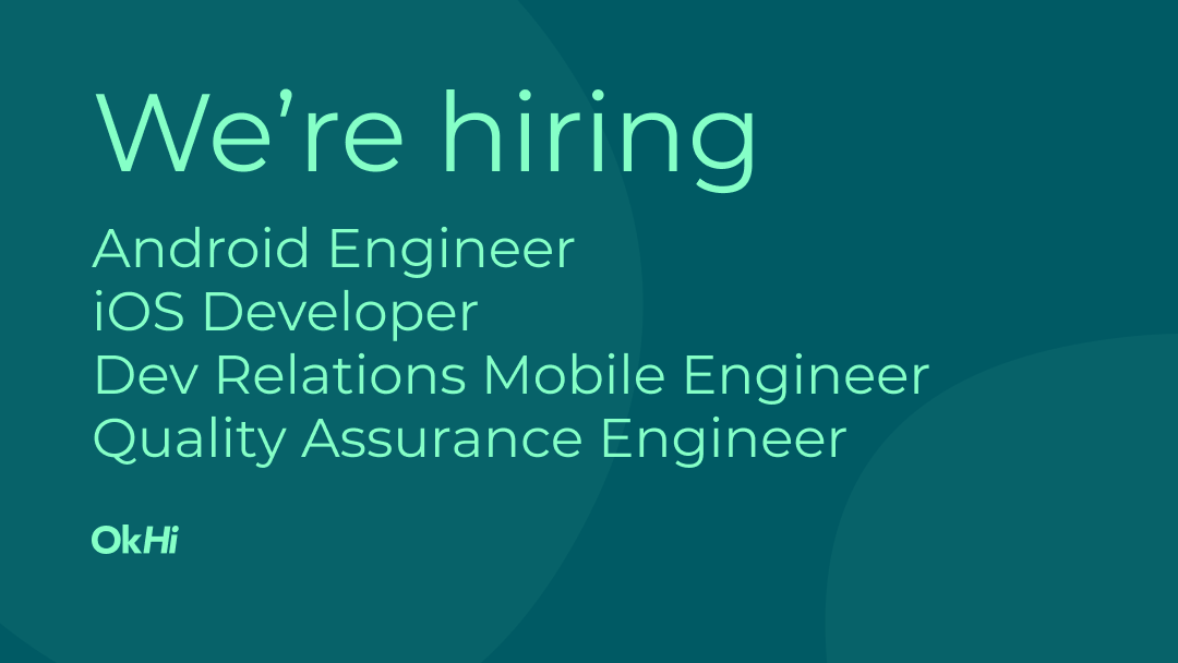 letsokhi's tweet photo. We are hiring developers!
Check out the full job descriptions and other openings here- https://t.co/lmxjNMojz1
Please share, our developers may be in your network.
#HiringDevelopers #LetsOkHi https://t.co/LGkervoi9z