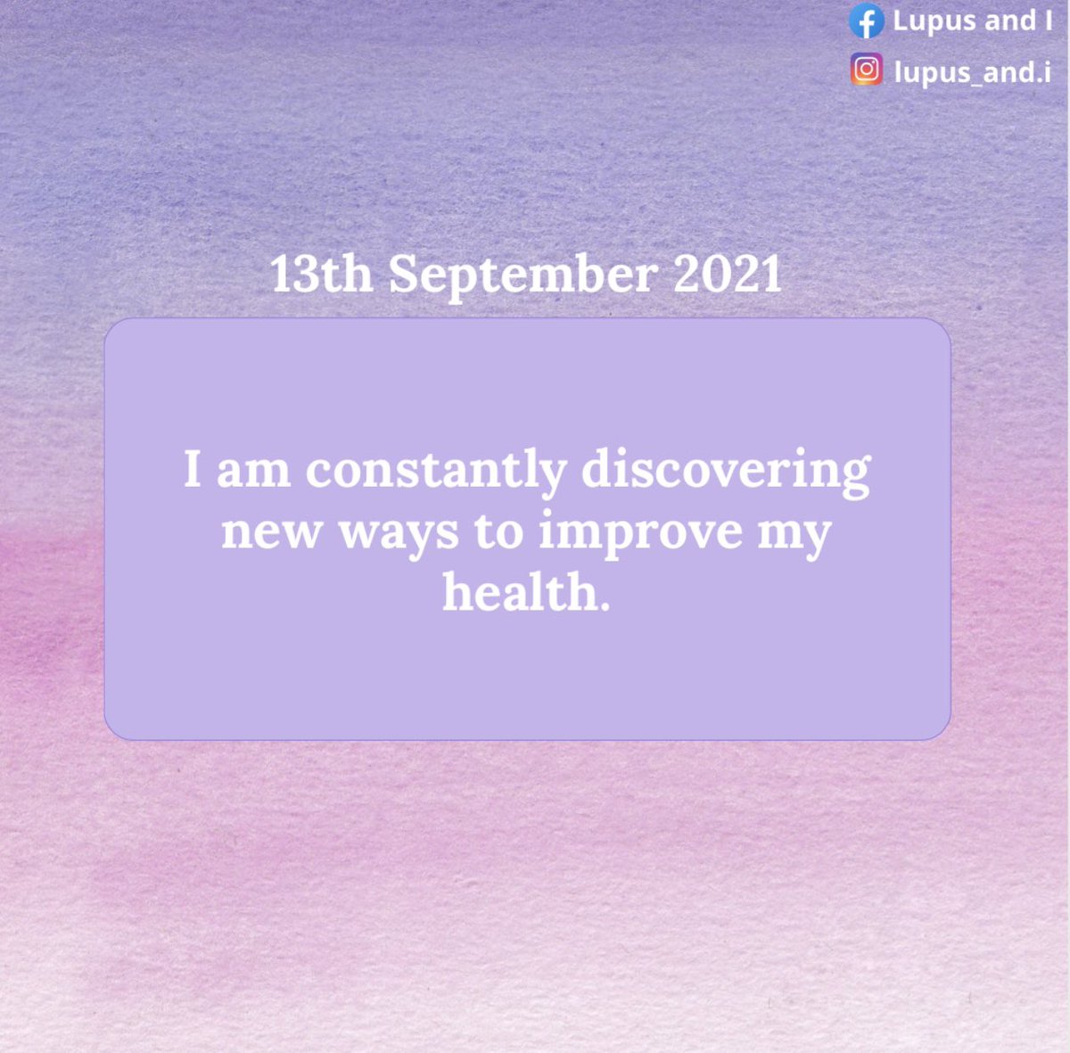 and_lupus's tweet image. 💜

#lupusandi #lupusandiclosedgroup #lupus #lupusawareness #lupusadvocate #lupuslife #lupusdiva #lupuswarrior #lupusfighter #lupuswillnotdefeatme #lupusaffirmations