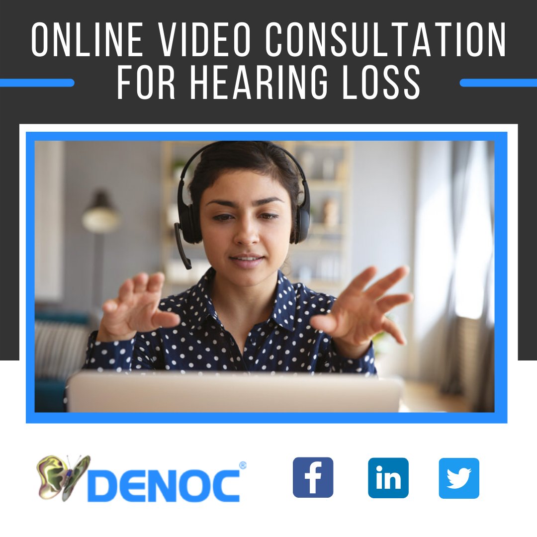 If you're looking for a hearing assessment in-home, contact our staff, where they have created a platform that aims to provide online video consultation on hearing aspects for clients.

Book Now:- denochearing.com/online-video-c…

#hearingaid #onlinehearingtest