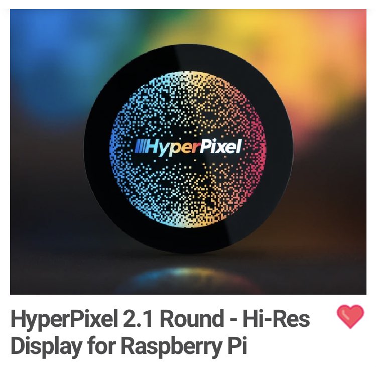 mrjonesmtl's tweet image. Any peeps hacking the #Hyperpixel 2.1” with the Pi Zero W.. pushing some #NFT via BT here..