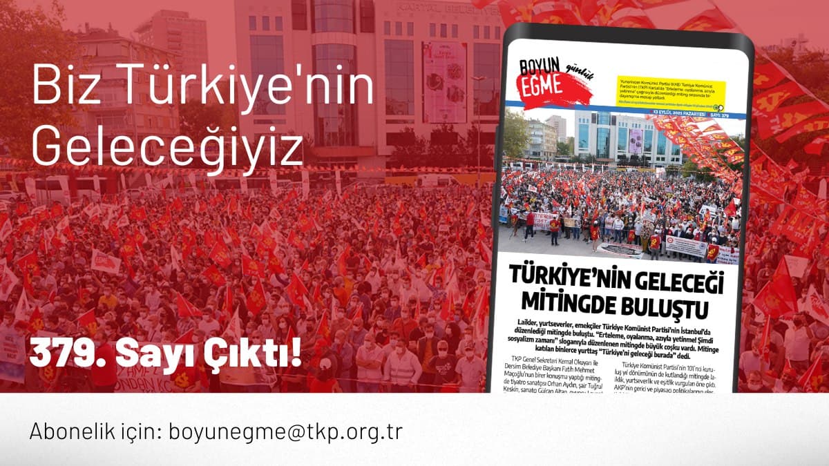 tkpninsesi's tweet photo. Laikler, yurtseverler, emekçiler TKP’nin düzenlediği mitingde buluştu. “Erteleme, oyalanma, azıyla yetinme! Şimdi sosyalizm zamanı” sloganıyla düzenlenen mitingde büyük coşku vardı. Mitinge katılan binlerce yurttaş “Türkiye’nin geleceği burada” dedi.

https://t.co/knjIO4ftN1 https://t.co/jFtA5IL11Y