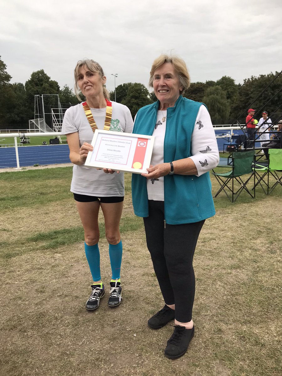 Irene Nichols receives her life membership