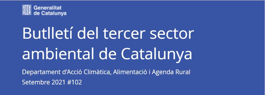 transicioeco's tweet photo. Actualitat, eines i recursos per a les #EntitatsAmbientals, al nou número del butlletí #TSAcat
ℹ️ https://t.co/EoNty4GNjS https://t.co/puhyoZUAXR