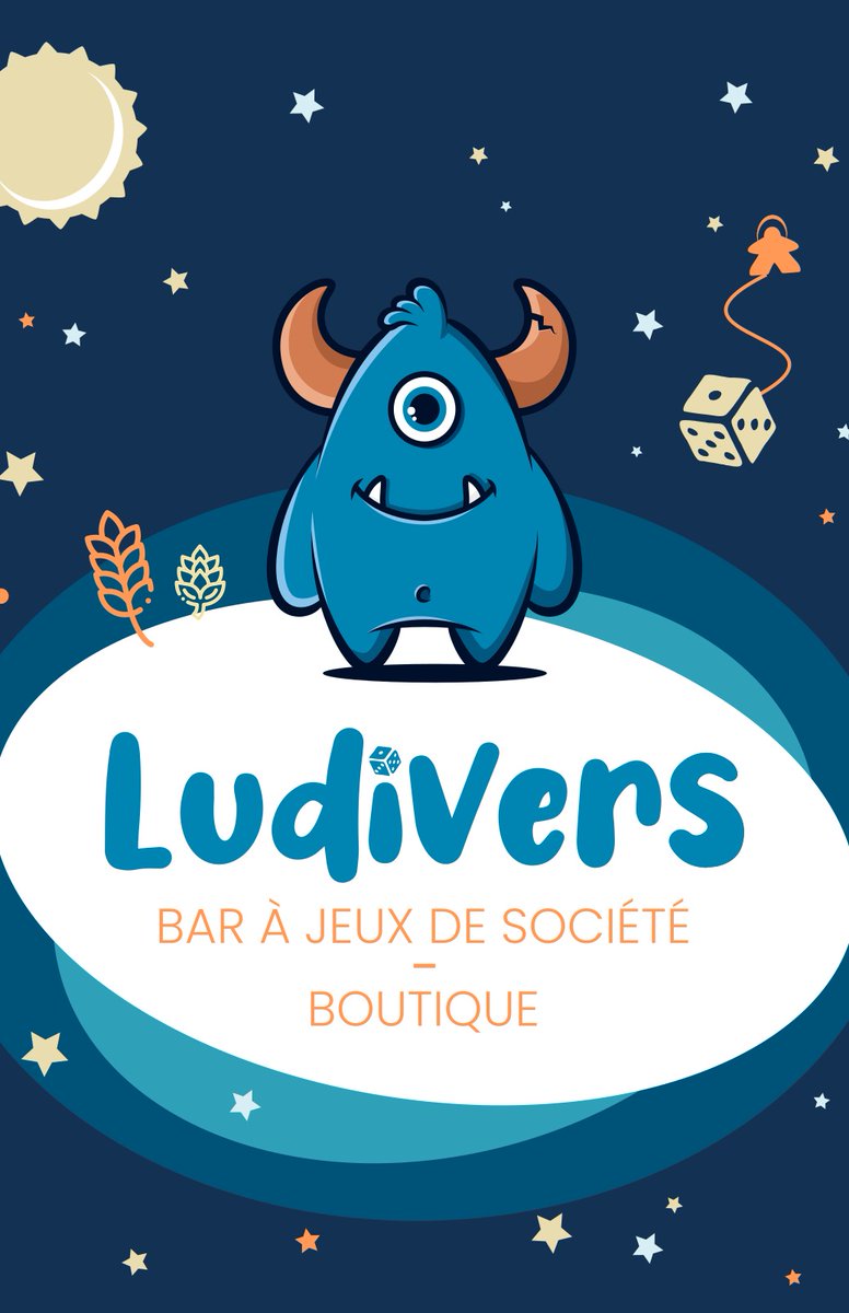 Ludivers c’est un bar à jeux de société et d’une boutique dans l’agglomération de Chartres au 10 parc de l’équerre à Gellainville. Nous sommes 4 passionnés des jeux de société et nous souhaitons créer un lieu unique en Eure-et-Loir #barajeux #cafeludique #jeuxdesociete