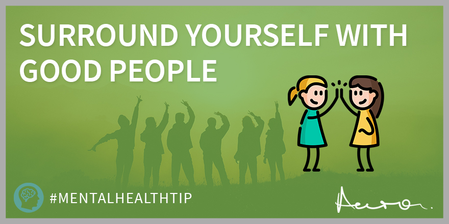 People with strong family or social connections are generally healthier than those who lack a support network. Make plans with supportive family members and friends or seek out activities.

Aaron Cullen | Director of Fortify

#AaronCullen #MentalHealthTip #SupportNetwork