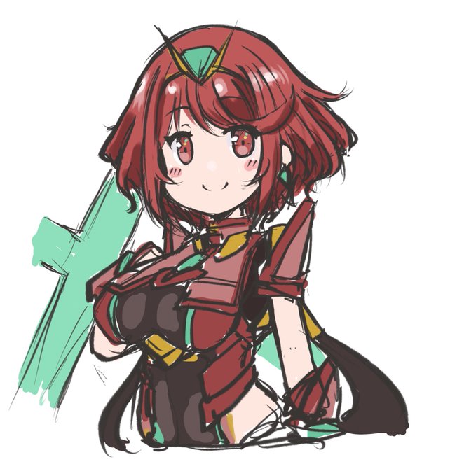 やる気が出るかなと思って落書きしたホムラ。
なんか良い案浮かんだ気がする 