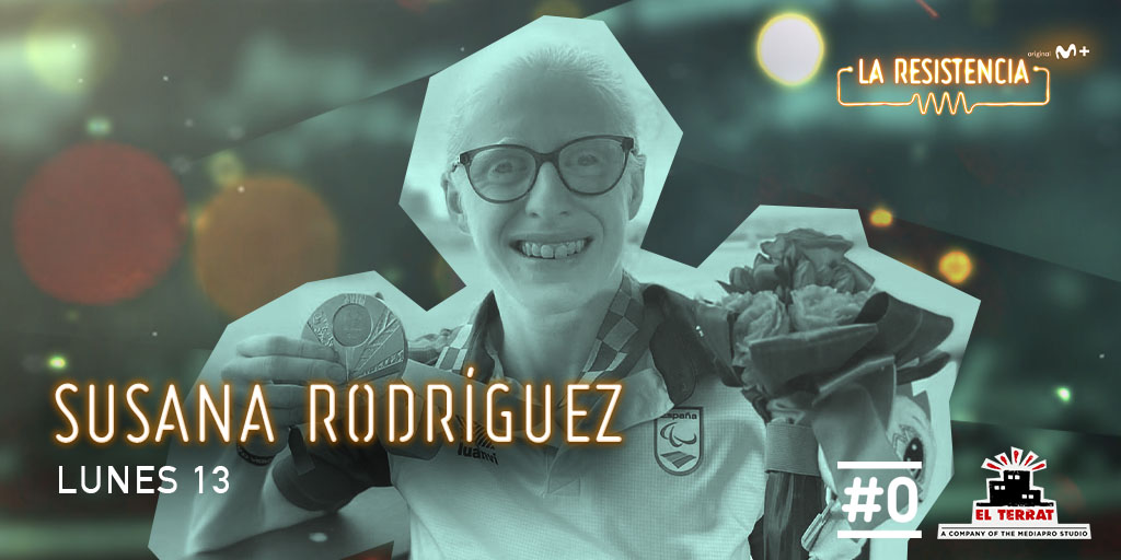 LaResistencia's tweet photo. 🥇 Se veía venir la primera invitada de la temporada. @SuRGAcio #LaResistencia https://t.co/2RfSS5e1uH