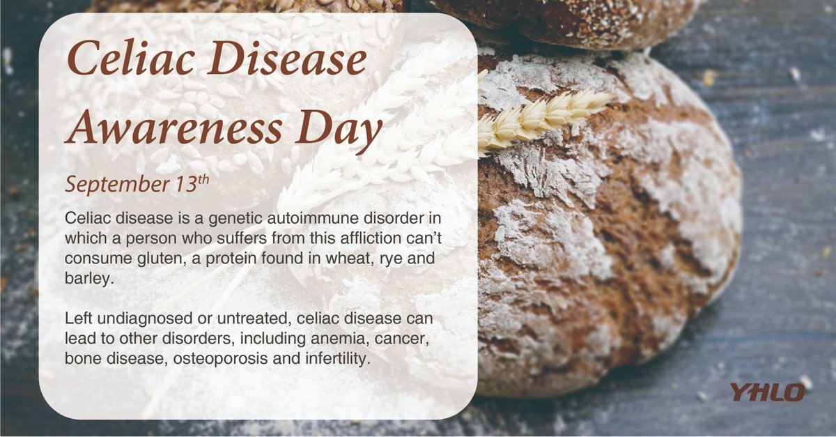 YHLObiotech's tweet photo. #CeliacDiseaseAwarenessDay
#September13th https://t.co/fciWTxlxe8