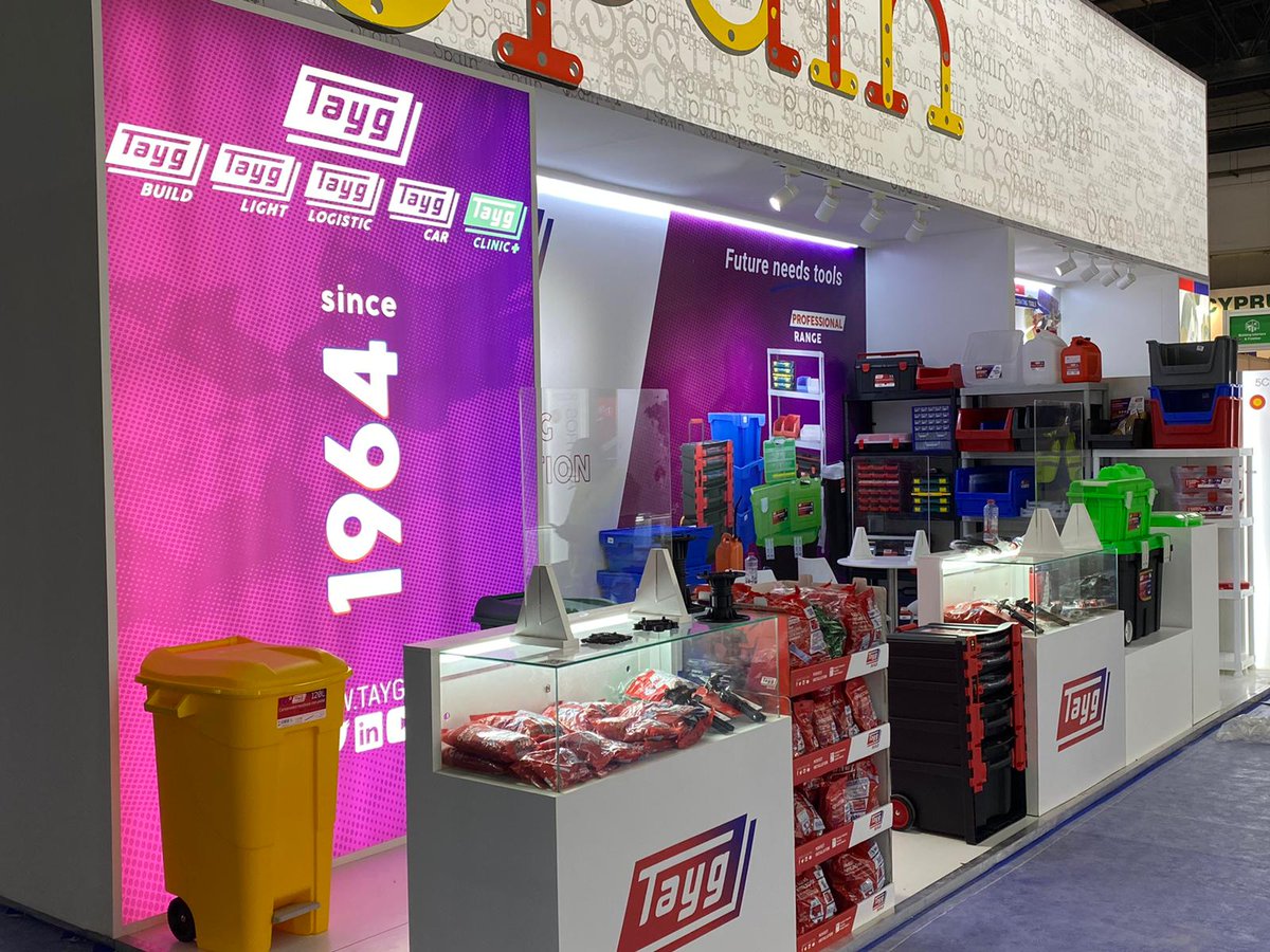Industrias_TAYG's tweet photo. Yesterday saw the start of @Big5Exhibition in Dubai, one of the most prestigious construction international trade fairs!
Come and visit us! โคต๏ธ
๐ You can meet us until the 15th of September at the ๐๐๐ฅ๐ฅ ๐ | ๐๐๐๐๐.
#Tayg #FutureNeedsTools https://t.co/asrIghf1m0