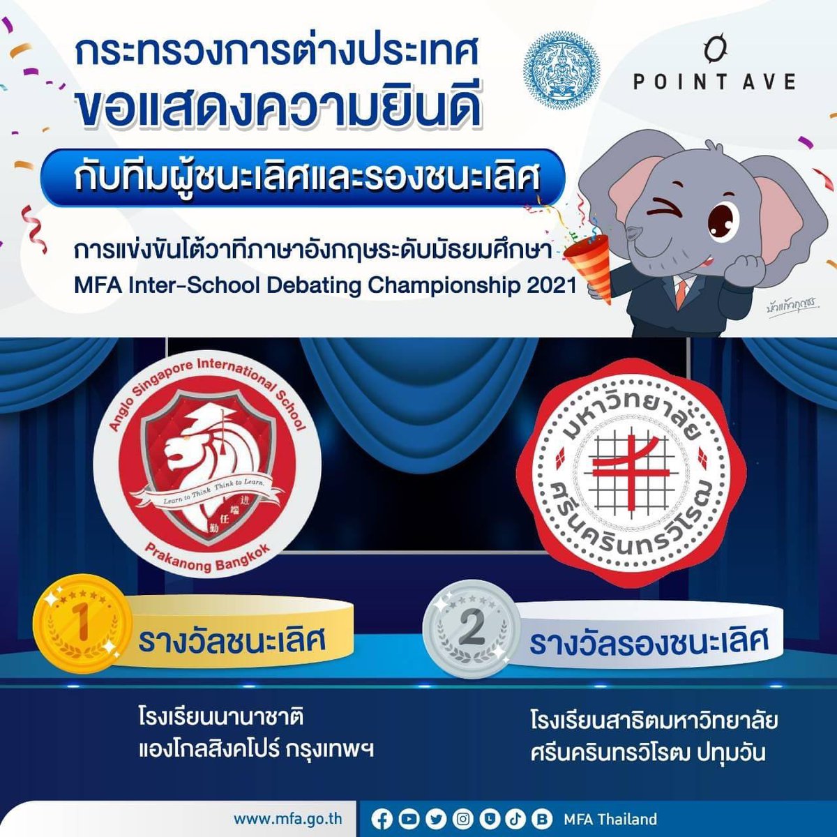 anglo64's tweet photo. Congratulations to Anglo Singapore International School for winning the MFA Inter-School Debating Championship 2021.

Well done everyone! We are so proud of all of you!

#WeLoveAnglo #UniquelyAnglo #Anglo64 https://t.co/4GDMfySUJn