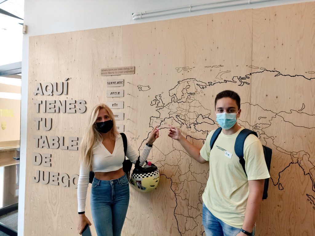 teamlabs's tweet photo. Here we are! 🤩 #Leinn is a wonderful journey #worldwide 🌍 we start from #Spain at our #labs in #Madrid and #Barcelona 🇪🇦 and you? Where is your #RadicalLearningLab? #Leinnwelcoming @MUnibertsitatea @MTA_KOREA @Enpresagintza @TAZEBAEZ @floridauni https://t.co/ouKmC9LtW0