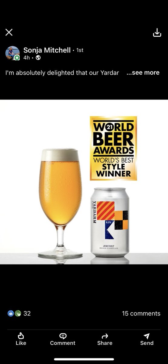 nevisdesign's tweet photo. Fantastic result for @Jumpshipbeer Congratulations!! https://t.co/W3hntApC4W