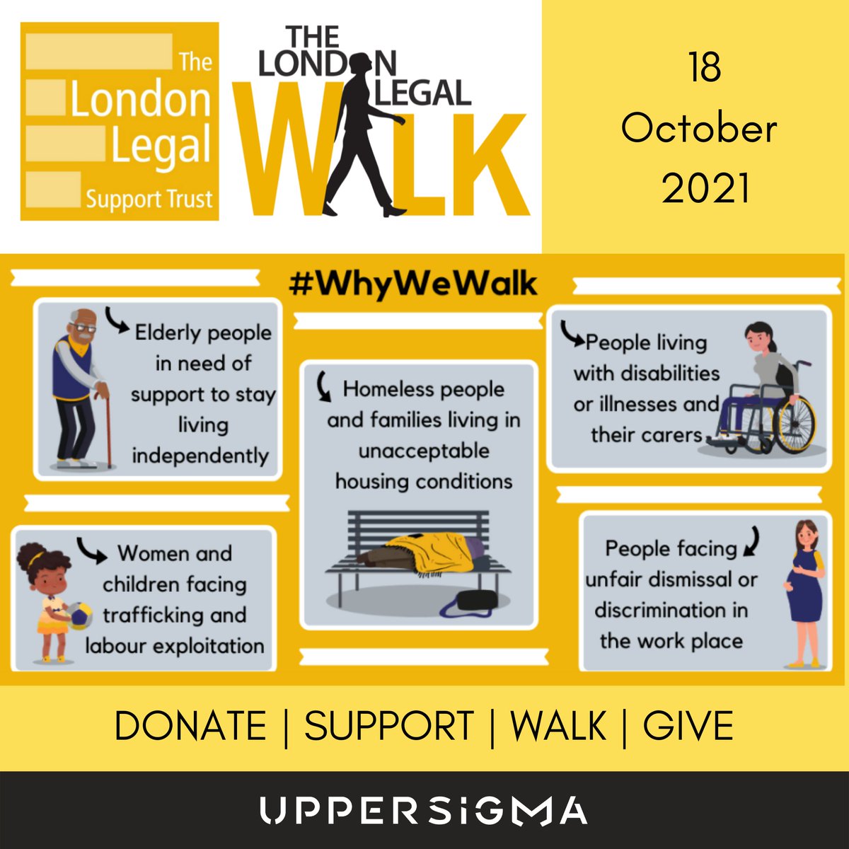 UpperSigma's tweet photo. Join us in celebration of the #legal community supporting access to justice with @londonlegal at the London Legal Walk. Bringing #legaltech with @SalesforceUK to our communities, remembering #whywewalk. To #donate and #register: https://t.co/DjwSuNfZN7 https://t.co/kF41Sf6o2V