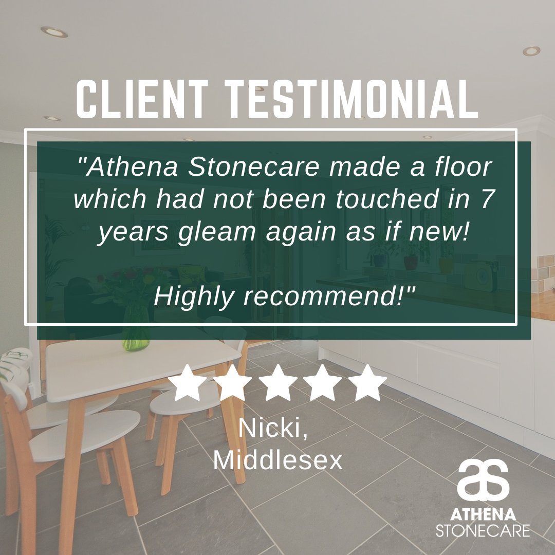 athenastonecare's tweet photo. It's never too late to start caring for natural stone. We can help to wipe the slate clean, quite literally. We also provide advice and guidance for maintenance going forward. #happycustomers #stonecareexperts https://t.co/ogEoT49t1O