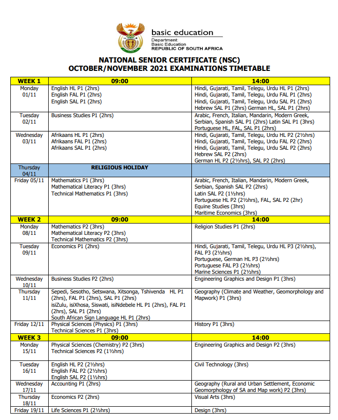 DBE_SA's tweet photo. Thobela Afrika Borwa! Le setše le thomile ka ditukisetšo tša dihlahlobo tša mafelelong a ngwaga naa? #NSCExams2021 https://t.co/j9bLxVyPXr