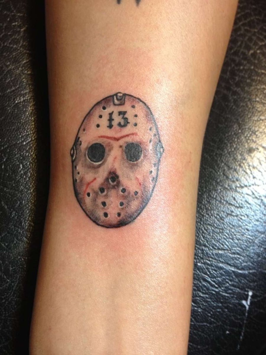 Jason Voorhees tattoo by Khail Tattooer  Post 16716