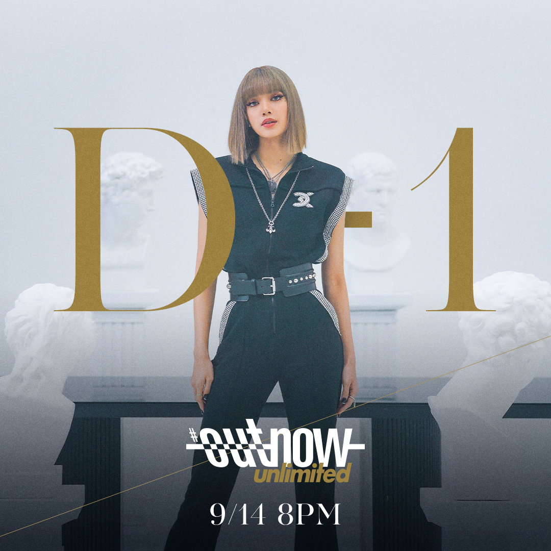 MUPLY_PLAYLIST's tweet photo. #LISA OUTNOW Unlimited D-1🖤💗

K-POP COMEBACK FESTIVAL
<OUTNOW Unlimited> LISA 9/14 8PM💛

#MUPLY #뮤플리 #OUTNOWUnlimited #아웃나우언리미티드
#리사 #LALISA #Blackpink #블랙핑크 #컴백페스티벌 #ONU_LISA
@BLACKPINK @ygofficialblink https://t.co/Isk1MUiKlj
