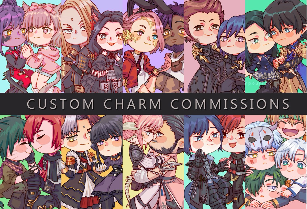 finished the second half wheezeeee thank you so much for my commissioners who have been nothing but patient and kind. I'll be ordering tonight once i have the final revisions approved!! #hika_cccomms 