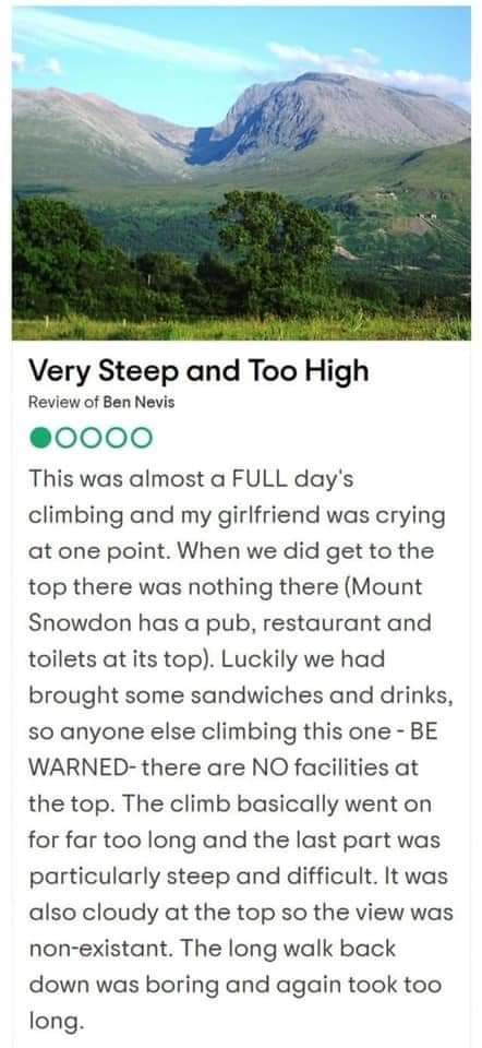 If you're ever feeling down about reviews, remember even landmarks get them too
#WritingCommunity