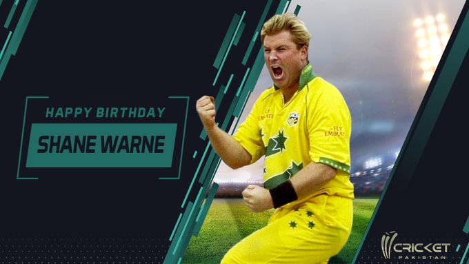 Happy Birthday to legendary Australia leg-spinner Shane Warne! 