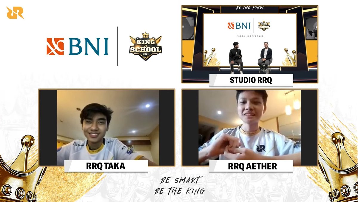 Turnamen Esports Pelajar BNI King of School 2021
bit.ly/3lplvKy