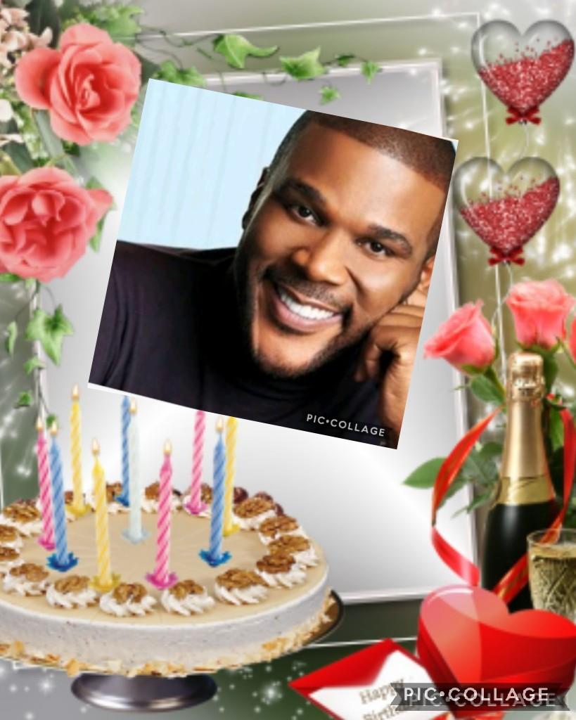Happy birthday Tyler Perry   
