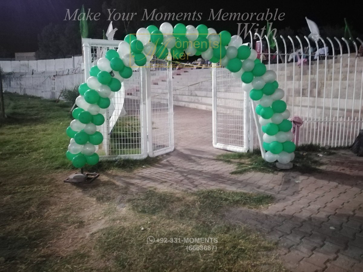 MomentsMakerpk's tweet photo. Beautiful entrance gates gifted by Moments Maker  for the honorable guests and teams of Pakistan Premier football league  (PPL)

#welovefootball #PPL #pff #Multan #SSGC #paknavy https://t.co/SXBJy1NjpK