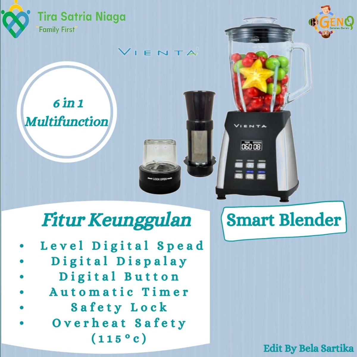 Ensutsutriana's tweet image. Orang smart pasti pilih yang smart❤️

#smartblender 
#smartpeople